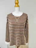 Sunday Stripe Knit Top
