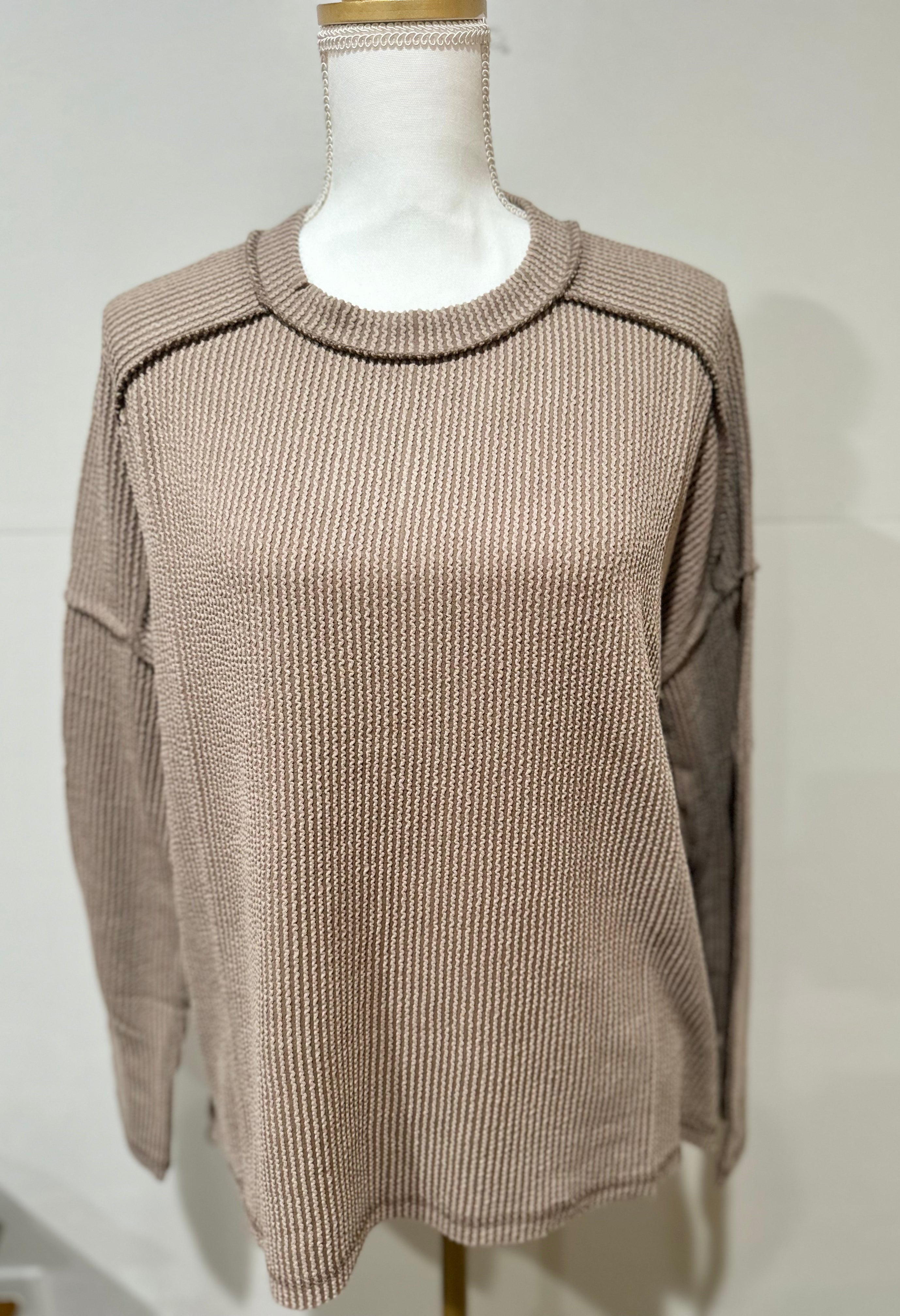 The Everyday Textured Knit Sweater