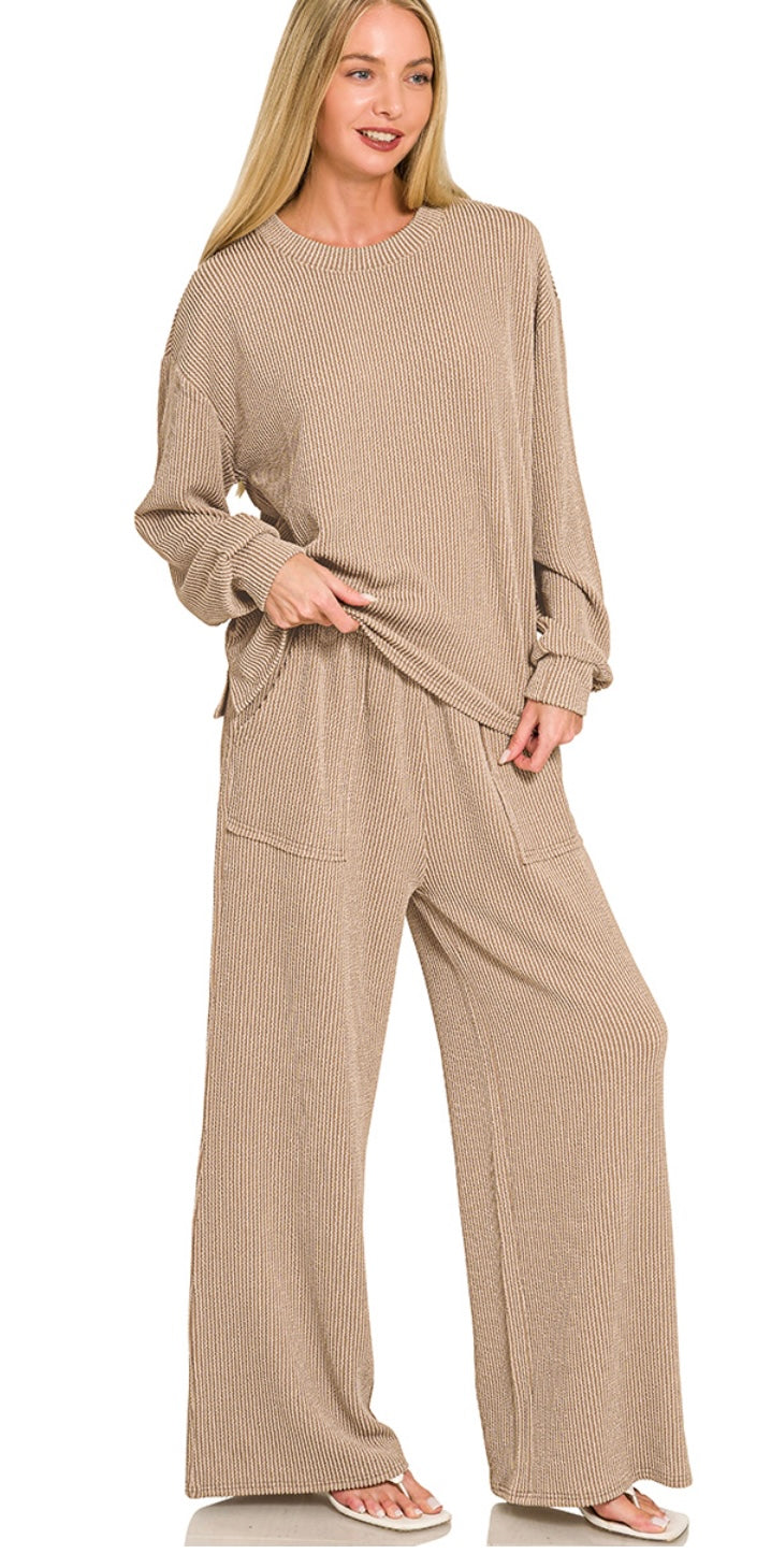 Comfort Ribbed Lounge Set