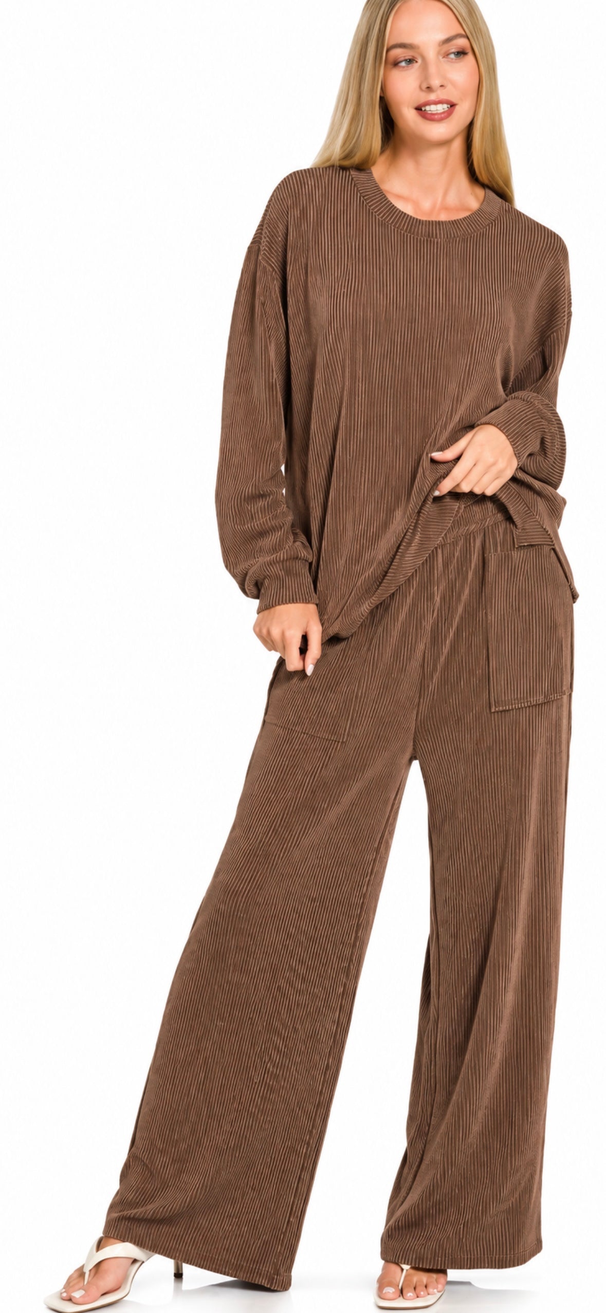 Comfort Ribbed Lounge Set