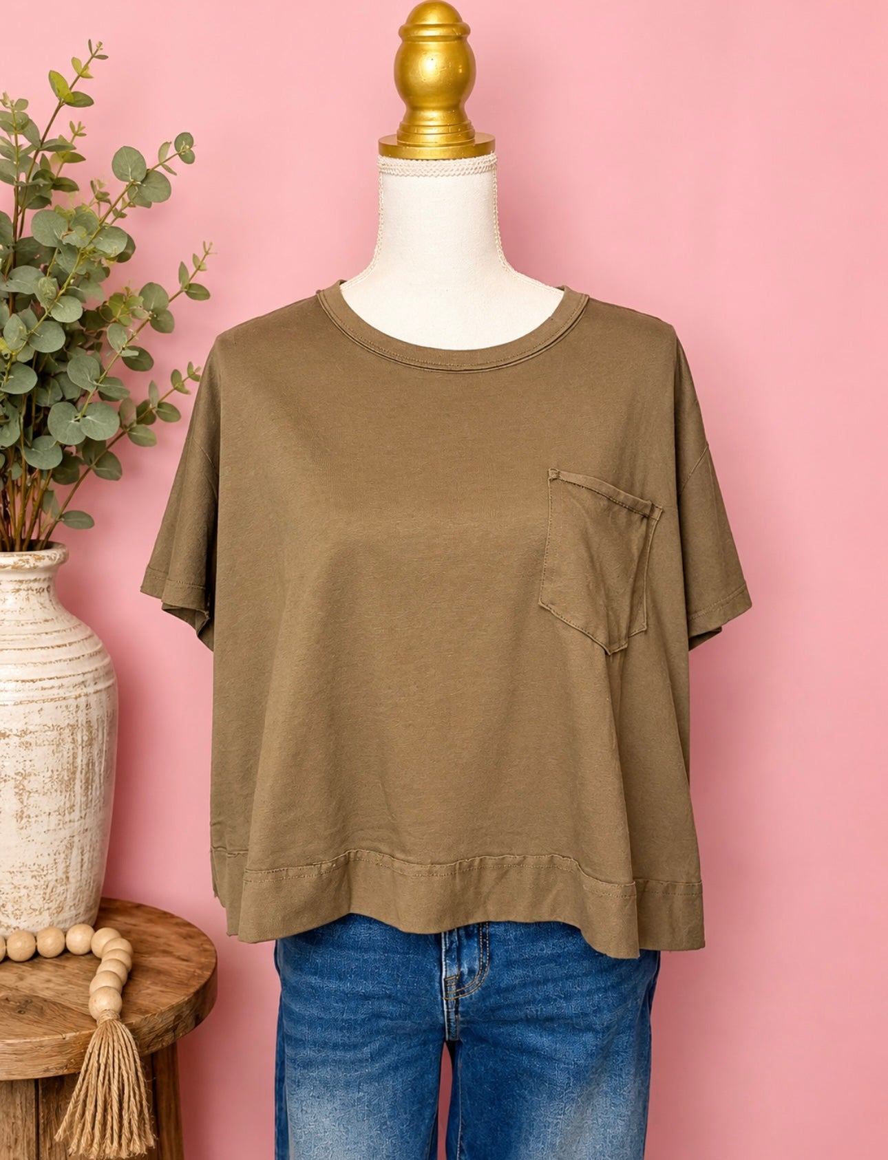 The Laid-Back Pocket Tee