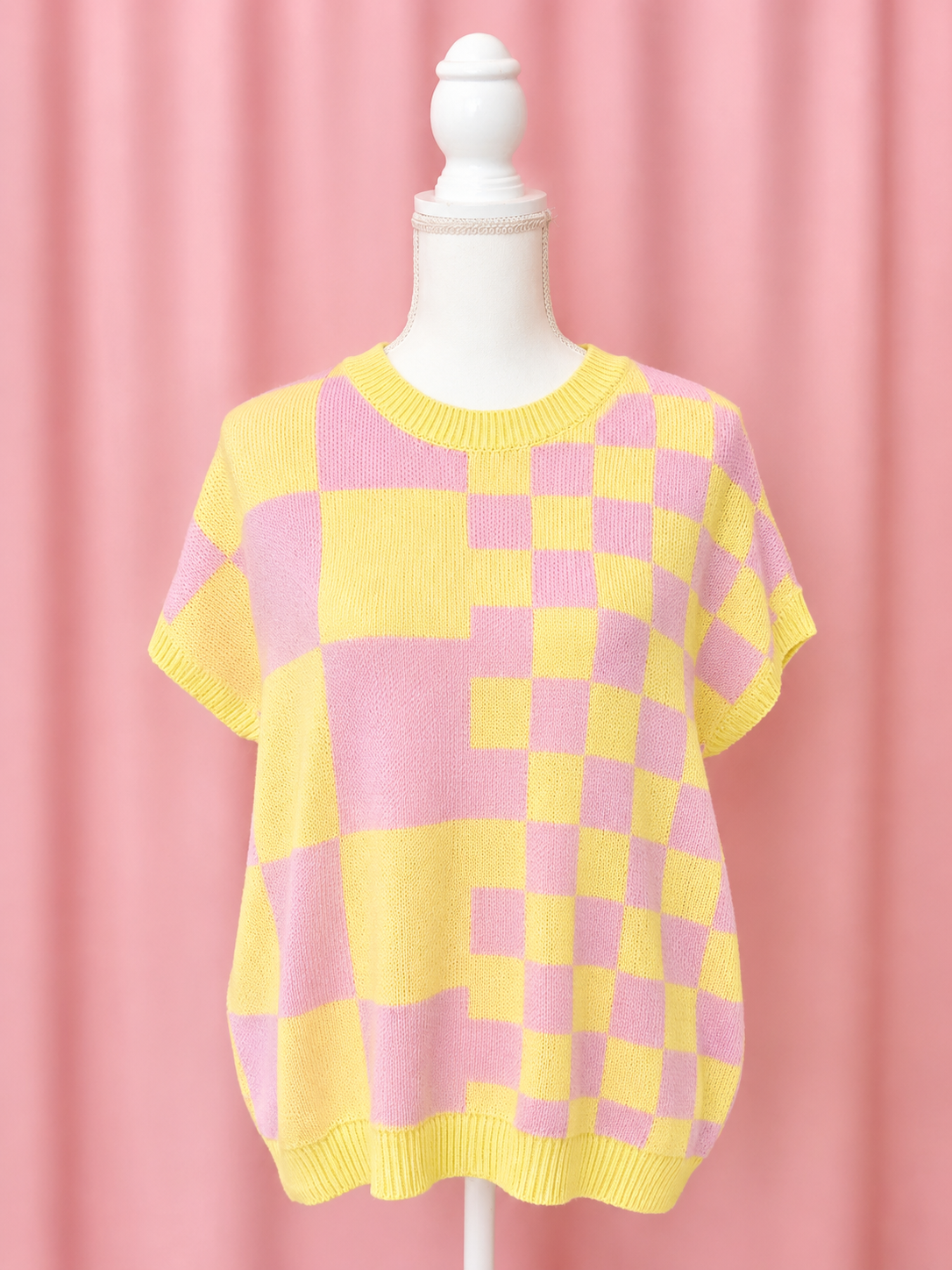 Checkmate Lightweight Sweater Top