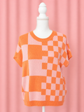 Checkmate Lightweight Sweater Top