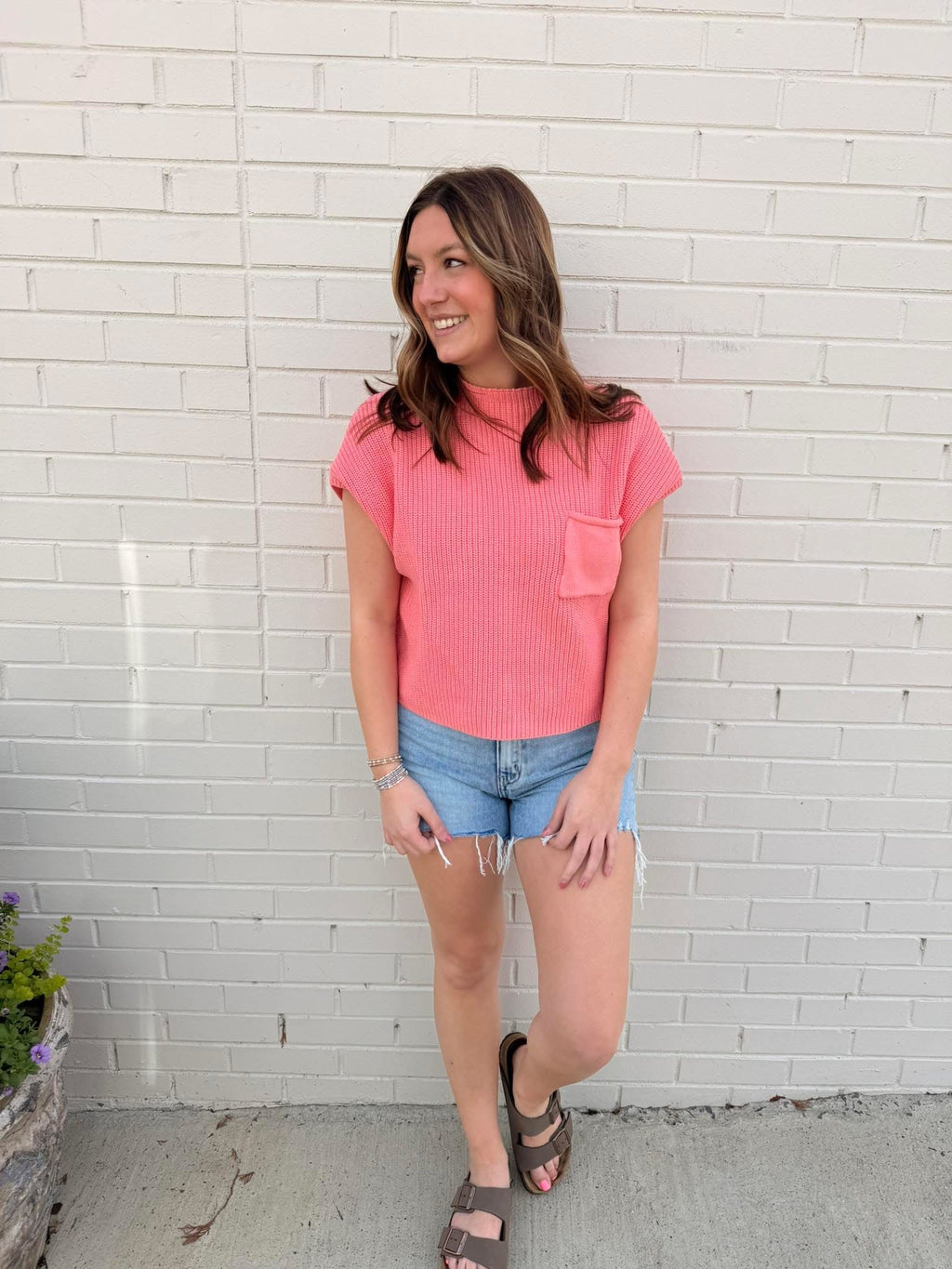 Coral Coast Sweater Top